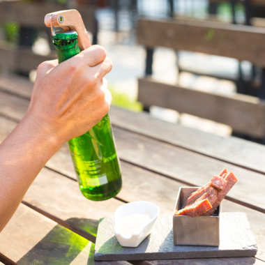 This web enabled bottle-opener perfectly encapsulates the internet of things