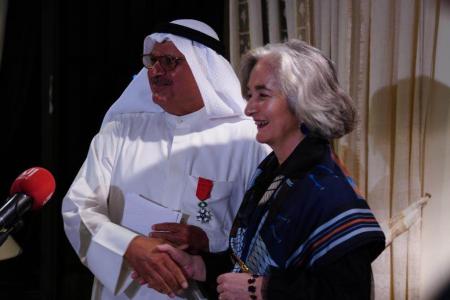 Faisal Ali Al Mutawa awarded Legion d'Honneur Award, Chevalier (Legion of Honor, Grade Knight) by the French Republic