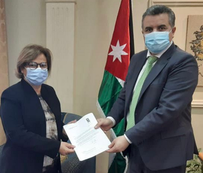 Jordan and UNDP Jordan Country Office Welcome New Resident Representative